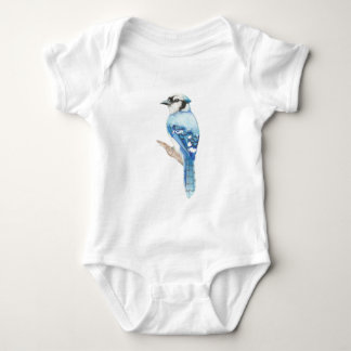 Body Aquarelle Bleu Jay Oiseau Nature Art