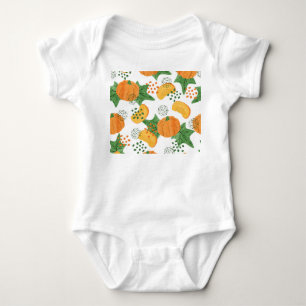 Body Aquarelle Citrouille Végétal : Orange sans fil