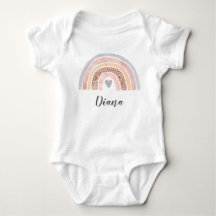 Aquarelle mignon pastel nom arc-en-ciel personnali