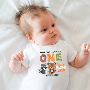 Body Aquarelle mignonne Animaux forestiers