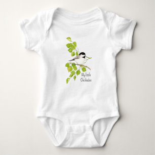 Body Aquarelle mignonne Oiseau de poulet Mon petit poul