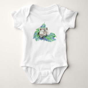Body Aquarelle mignonne Ours en peluche Hamster Animal 