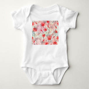 Body Aquarelle Plantes Herbes Motif