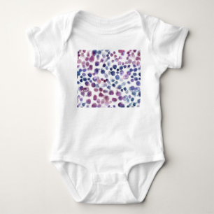 Body Aquarelle Pointe Polka : Géométrique Sans Couleur.
