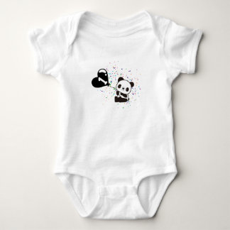Body Aquarelle Pooh personnalisée Premier anniversaire 