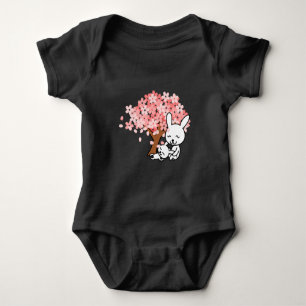 Body Arbre de cerisier Sakura Cool Mignon Kawaii lapin 