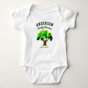 Body Arbre vert Nom personnalisé Famille Réunion