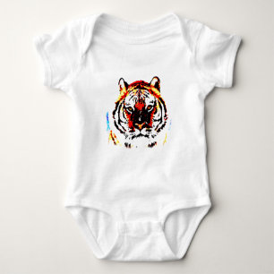 Body Art de la pop tigre sauvage