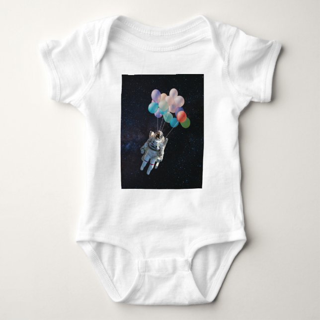 Body Astronaute Stars & Space Colorful Balloons (Devant)