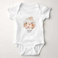 Automne doux Citrouille d'automne Floral Girl