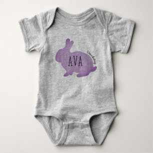 Body Ava Bébé de Pâques Top Filles Printemps Pastel