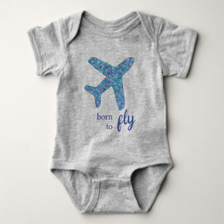 Body Avion "Né pour voler"