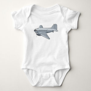Body Avion rétro de dessin