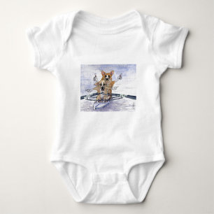 Body Aviron de chien de corgi de Gallois