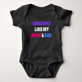 Body Awome Comme Mon Maman & Papa mignon bébé