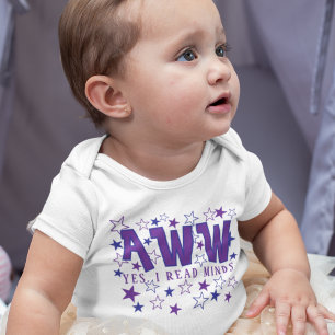 Body AWW - Oui, j'ai lu Minds avec Stars T-Shirt
