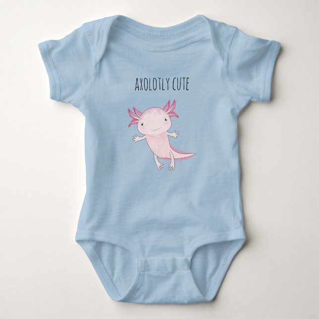 Body Axolotl rose mou (Devant)