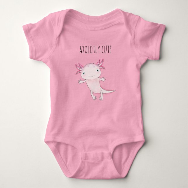 Body Axolotl rose mou (Devant)