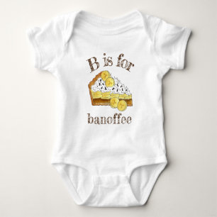 Body B est pour Banoffee Banana Toffee British Pie Food