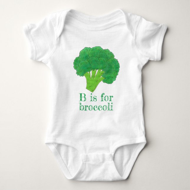 Body B est pour Broccoli Green Gardening Vegetable (Devant)