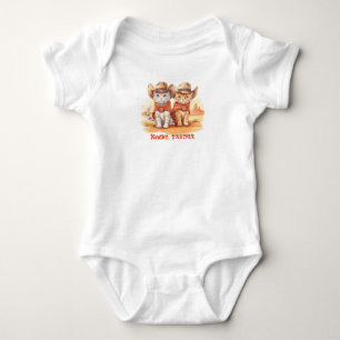 Body Baby/bébé Onsie, Kittens thème Cowboy