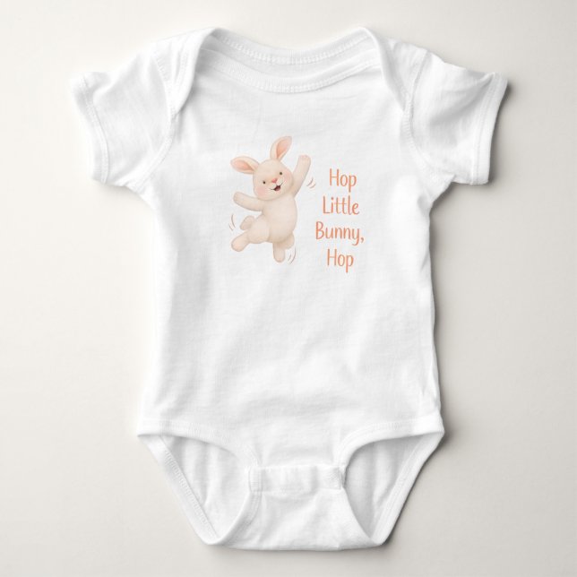 Body Baby Bodysuit – Hop Little Bunny, Hop (Devant)