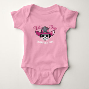 Body Baby Bones Halloween, squelette Cowgirl ENFANT SAN