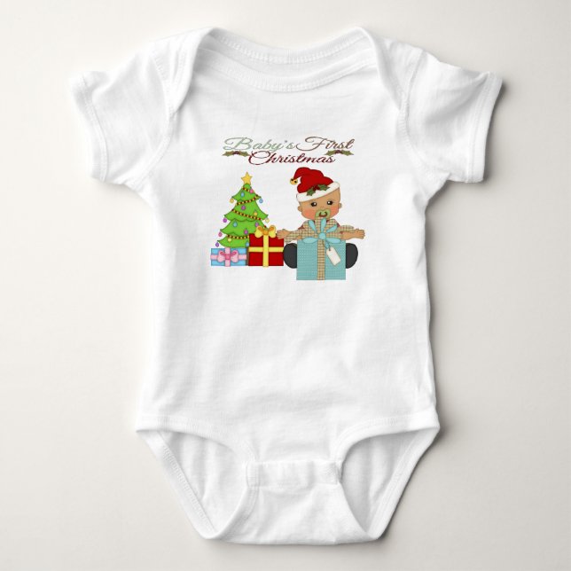 Body Baby Boy's 1st Christmas Infant Creeper (Devant)