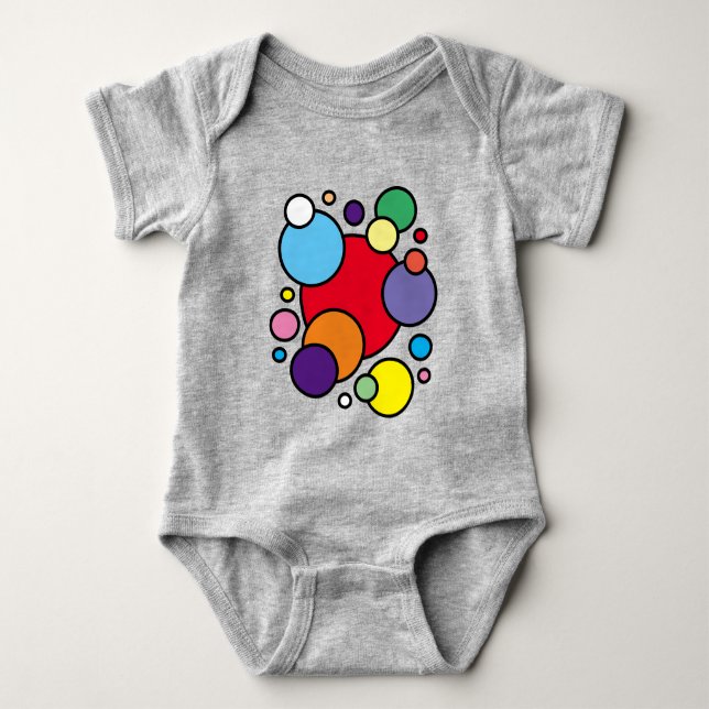 Body Baby Bubbles Onsie T-Shirt (Devant)