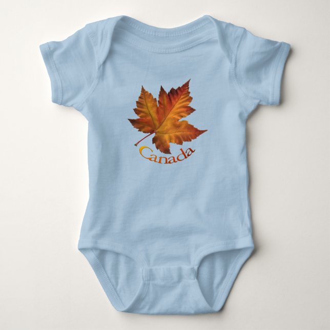 Body Baby Canada Souvenir Creeper Bio Canada Chemise (Devant)