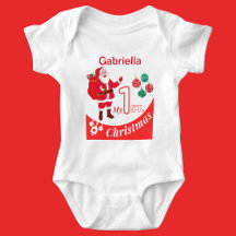 Baby de Noël personnalisé "Mon 1er Noël"