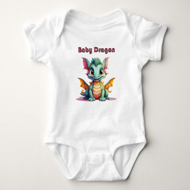 Body Baby Dragon – Cute Fantasy Character Design (Devant)