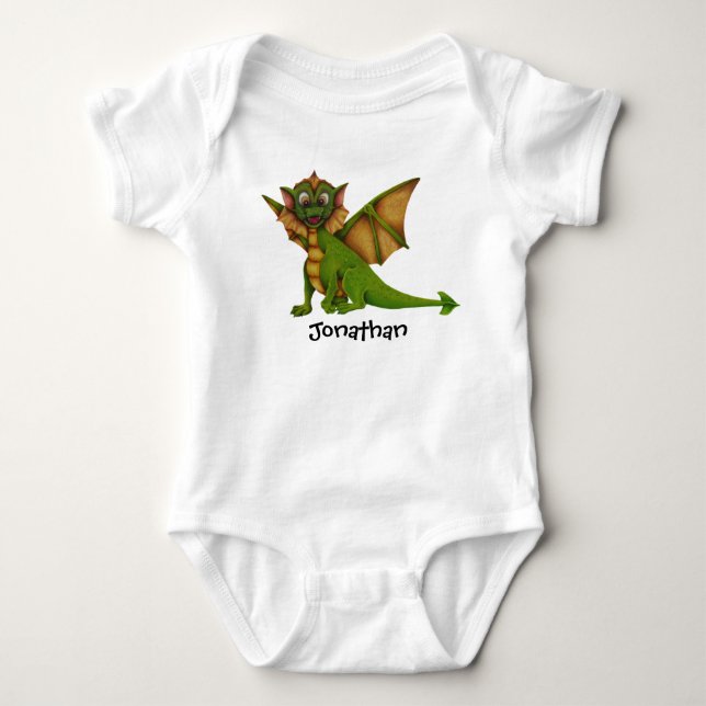 Body Baby Dragon Personnalisé (Devant)