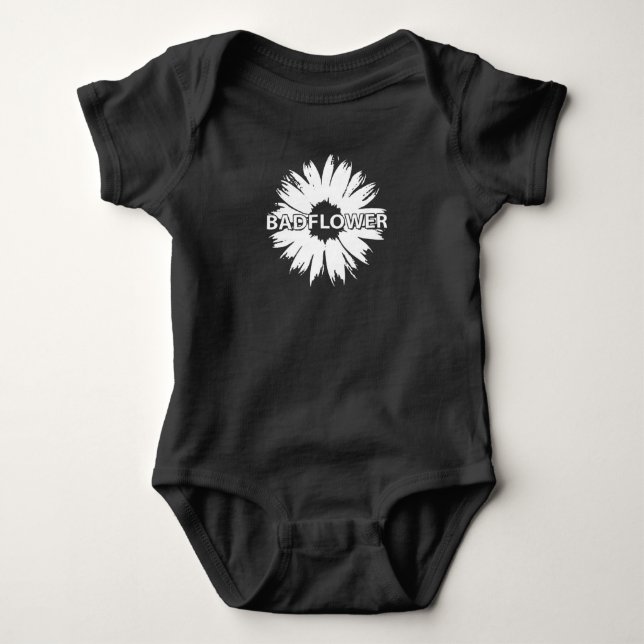 Body Baby Flower Black One piece (Devant)