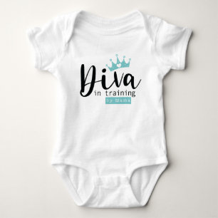 Body Baby Girl Diva en formation par Mama bodysuit