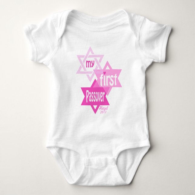 Body Baby Girl My First Psover Bodysuit Pink (Devant)