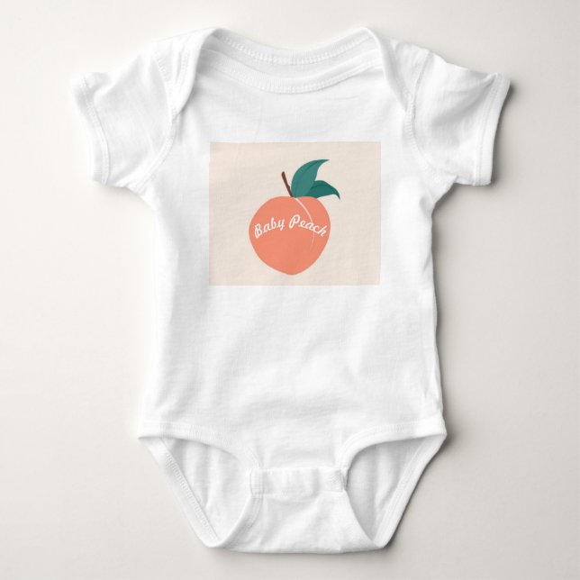 Body Baby Girls Vest ‘Baby Peach’ (Devant)
