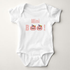 Body Baby Halloween - "BOO Kawaii" Rose Pastel Baby Strampler