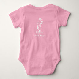 Body Baby in Jersey Cagou Strampler