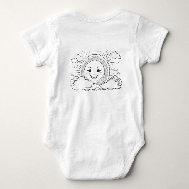 Body Baby Jersey Bodysuit (Dos)