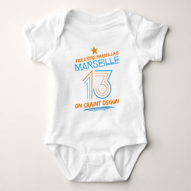 Body Baby - Marseille 13 Strampler (Vorderseite)