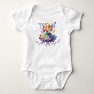 Body Baby Shirt Tout est Magique Fairy Bodysuit