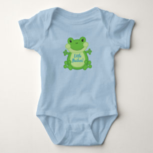 Body Baby shower de grenouille bleu