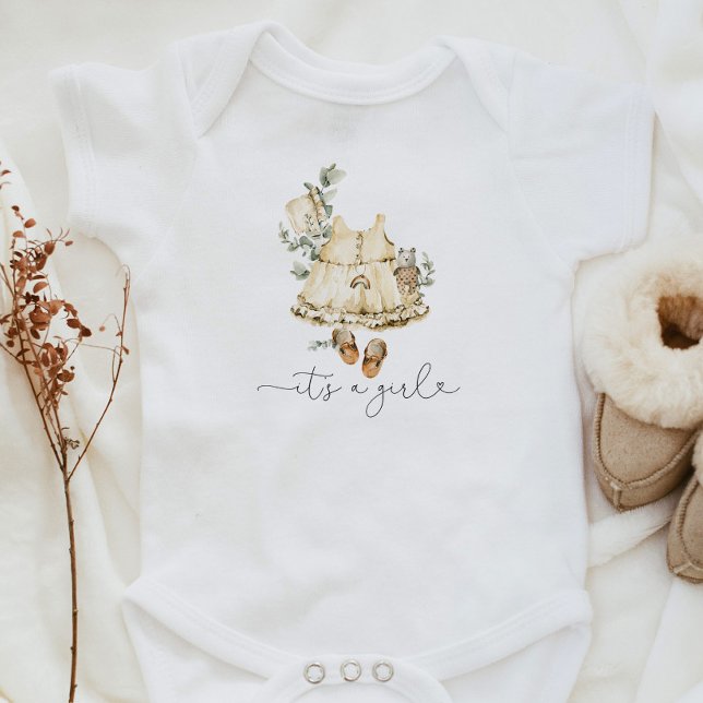 Body Baby shower de tenue de bébé de la crèche Boho (Créateur téléchargé)