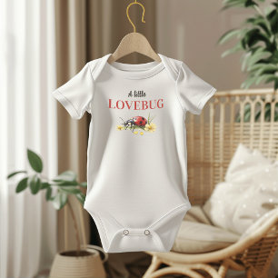 Body Baby Shower Rustique Jardin Marguerite Petit Amour