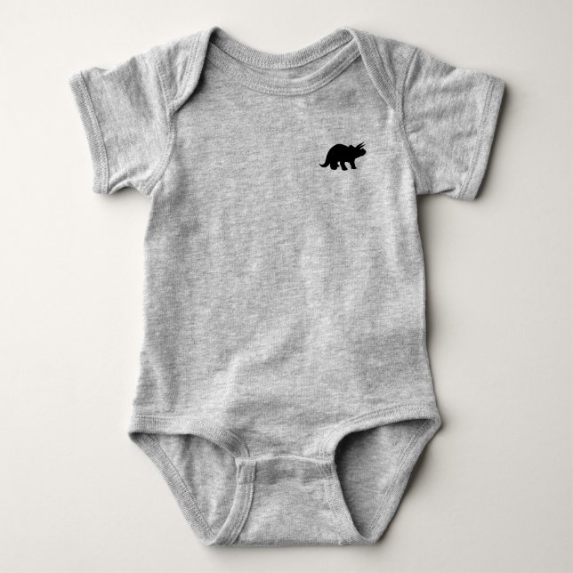 Body * Baby T-Shirt dinosaure, dino (Devant)