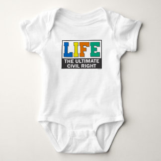 Body Baby t-shirt or one-piece.