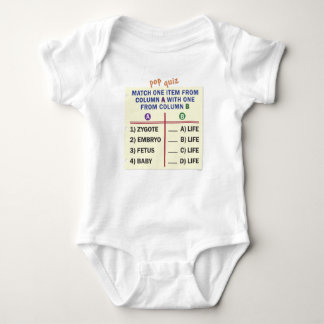 Body Baby t-shirt or one-piece.