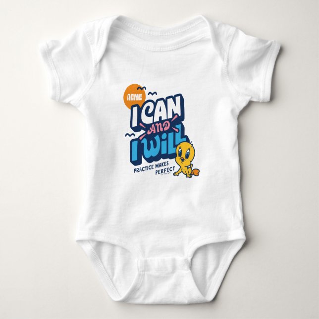 Body Baby TWEETY™ - Je Peux Et Je Vais (Devant)