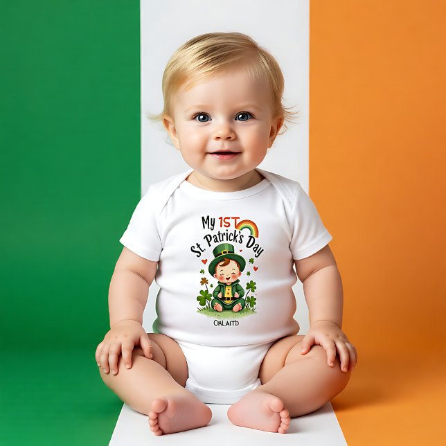 Body Baby's 1st St. Patrick's Day, Tiny Treasure (Baby's 1st St. Patrick's Day, Tiny Treasure Baby Bodysuit)